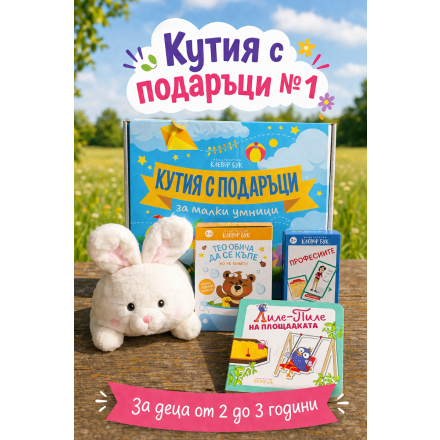 КУТИЯ с ПОДАРЪЦИ №1 за 2-3 годишни деца